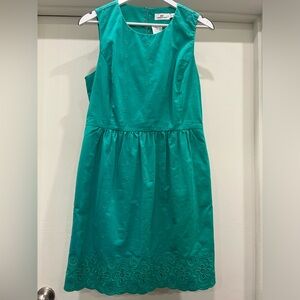 Vineyard Vines - Kelly Green Shift Dress - Size 10